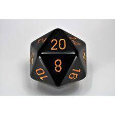 34mm 1d20 Opaque: Black/Gold CHXXQ2028: